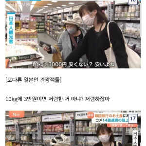 일본 관광객 근황