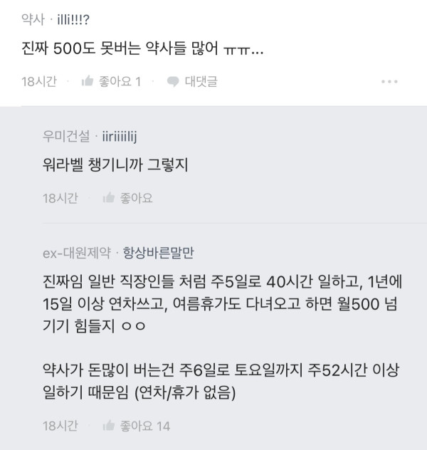 약사, 치과의사는 대체 얼마나 버는걸까?